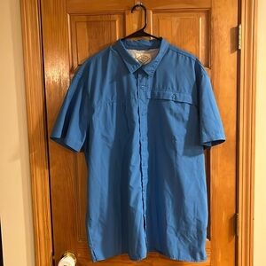 St. John’s Bay outdoor short sleeve button down shirt size XXL.